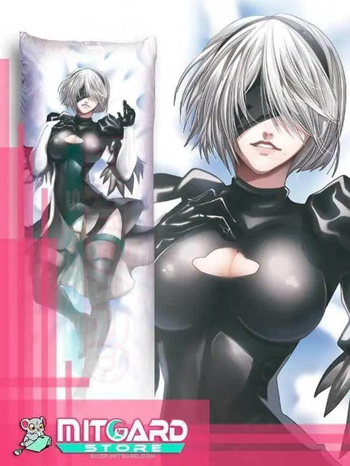 NIER: AUTOMATA YoRHa No. 2 Model B Body pillow case Dakimakura - 2
